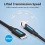 Vention Cable USB 3.0 CQABF Macho a Micro-B Macho 5Gbps 1m Negro
